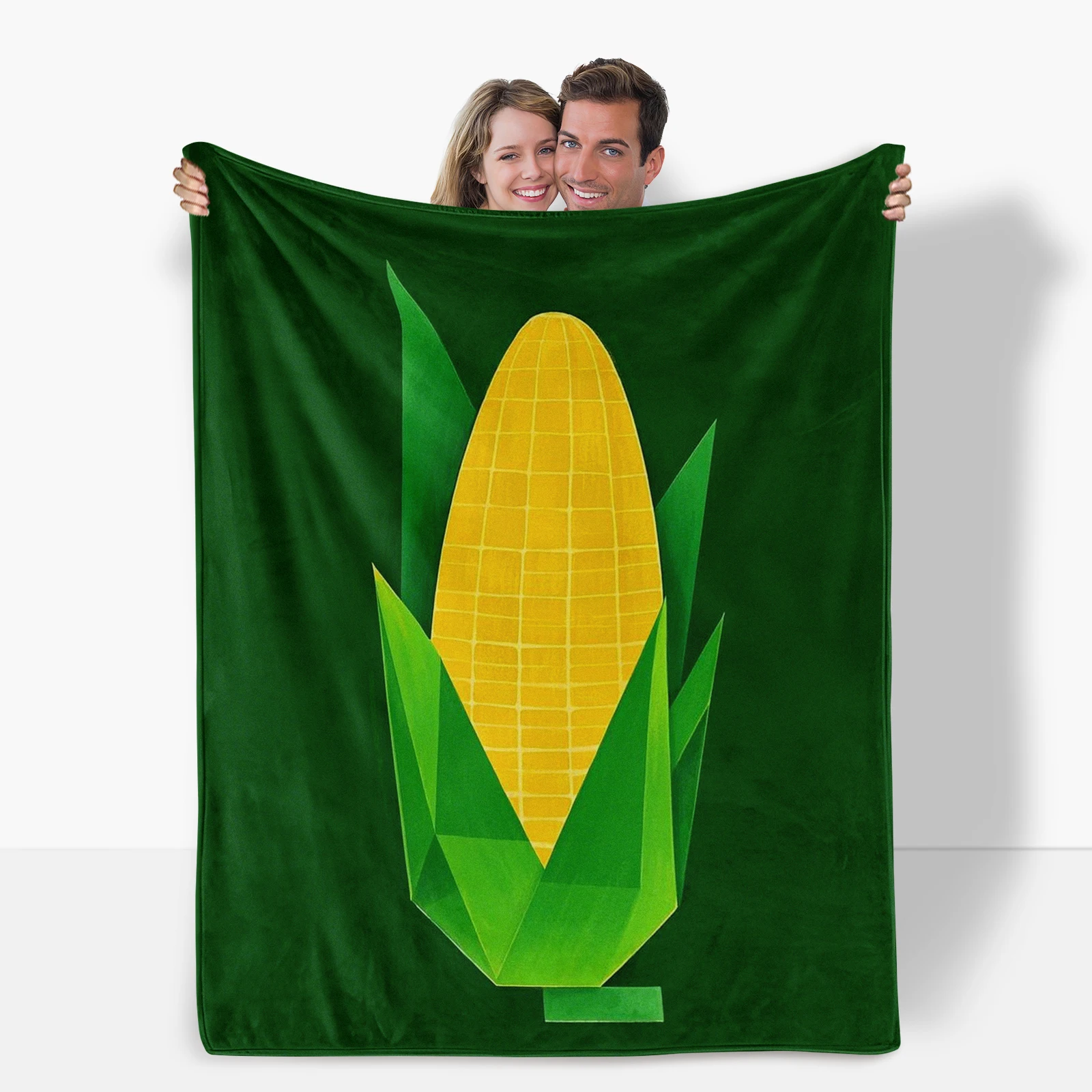 Geometric Corn Pattern Blanket Adds Vibrant Color And Artistic Flair To Any Living Space Ideal For Special Gifts