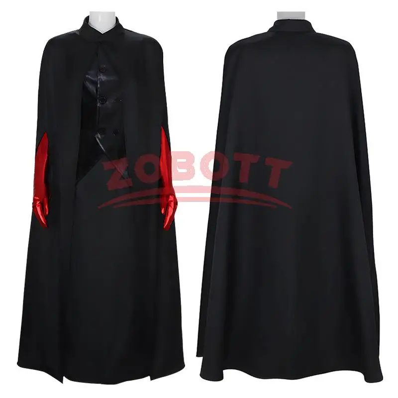 Фэнтези Delia Deetz, плащ для ролевых игр, шляпа, перчатки, костюм, женский фантазийный костюм для маскировки, карнавальный костюм на Хэллоуин