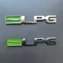 3D Metal LPG Logo Car Refit Emblem Door Sticker Badge Car Body Decor Sticker Car Styling For Chevrolet Cruze Malibu