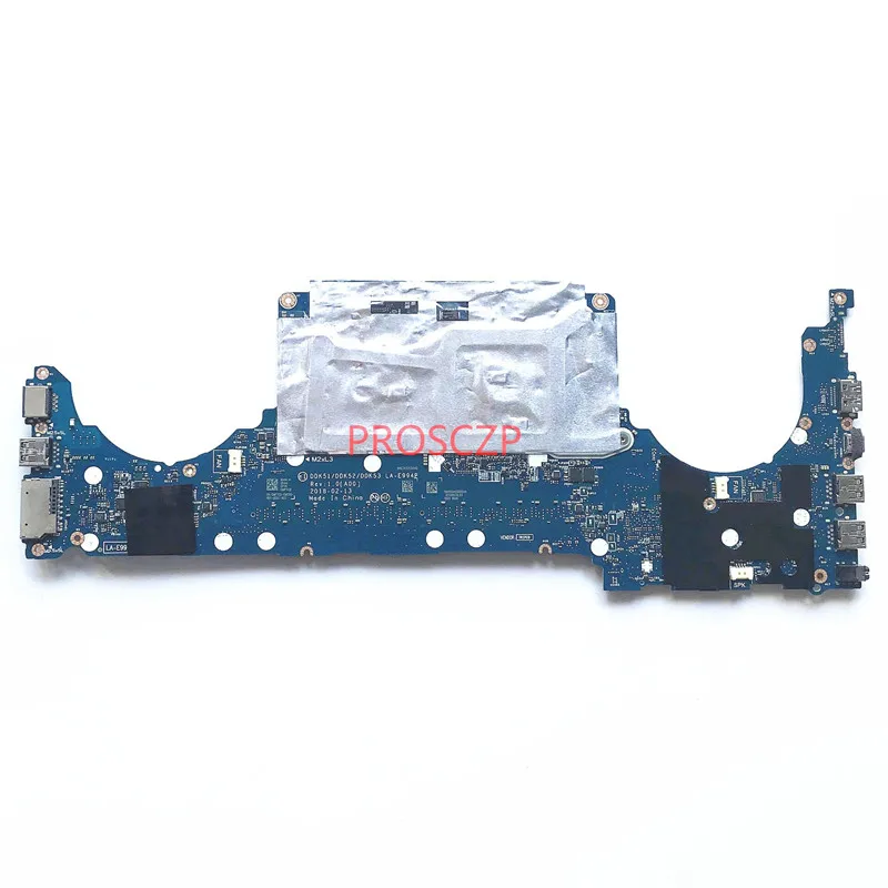 CN-0MP7CD 0MP7CD MP7CD For DELL 5587 7588 Laptop Motherboard With SRCKN I9-8950HK CPU N17E-G1-A1 GTX1060 LA-E994P 100% Tested OK