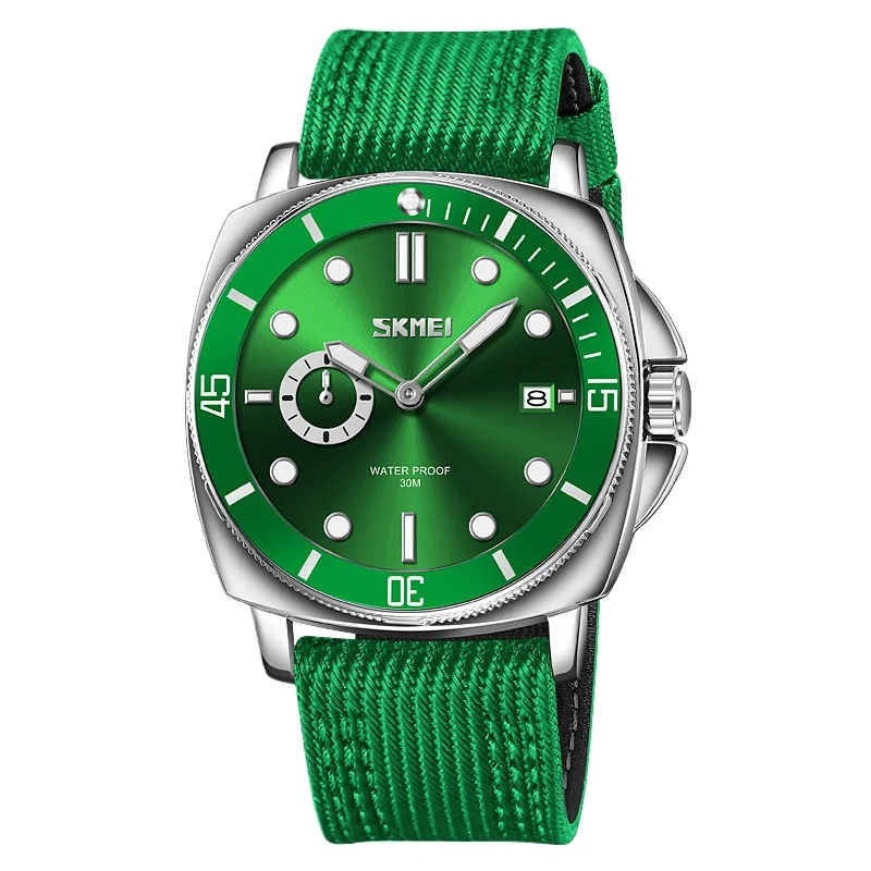 Reloj de cuarzo con calendario único luminoso resistente al agua para hombre Reloj de pulsera Kemier Sport Business Fashion con luz nocturna