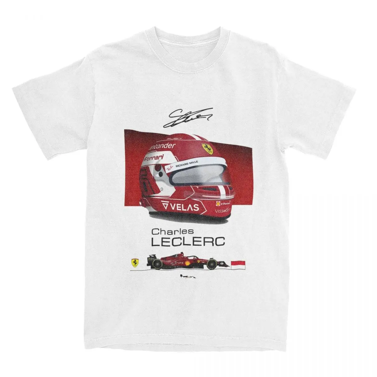 Helmet And Car T Shirts Fashion Streetwear Daily Vintage Men Women Short Sleeve Cotton Amusing Stylish Cute Harajuku Unisex Tops