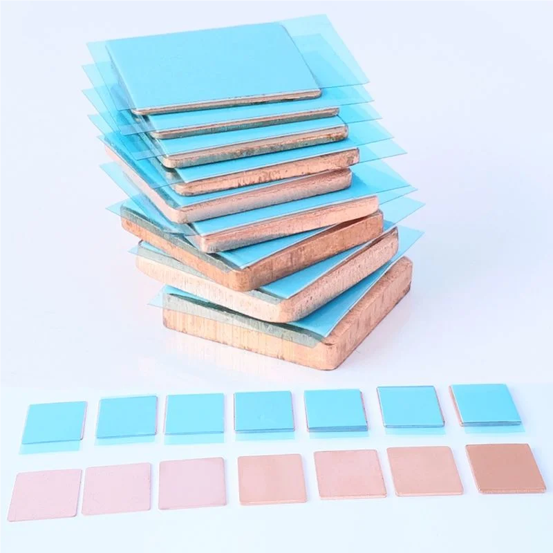 

10PCS Copper heat sink Thermal conductive tape with adhesive backing DIY modification Graphics card motherboard