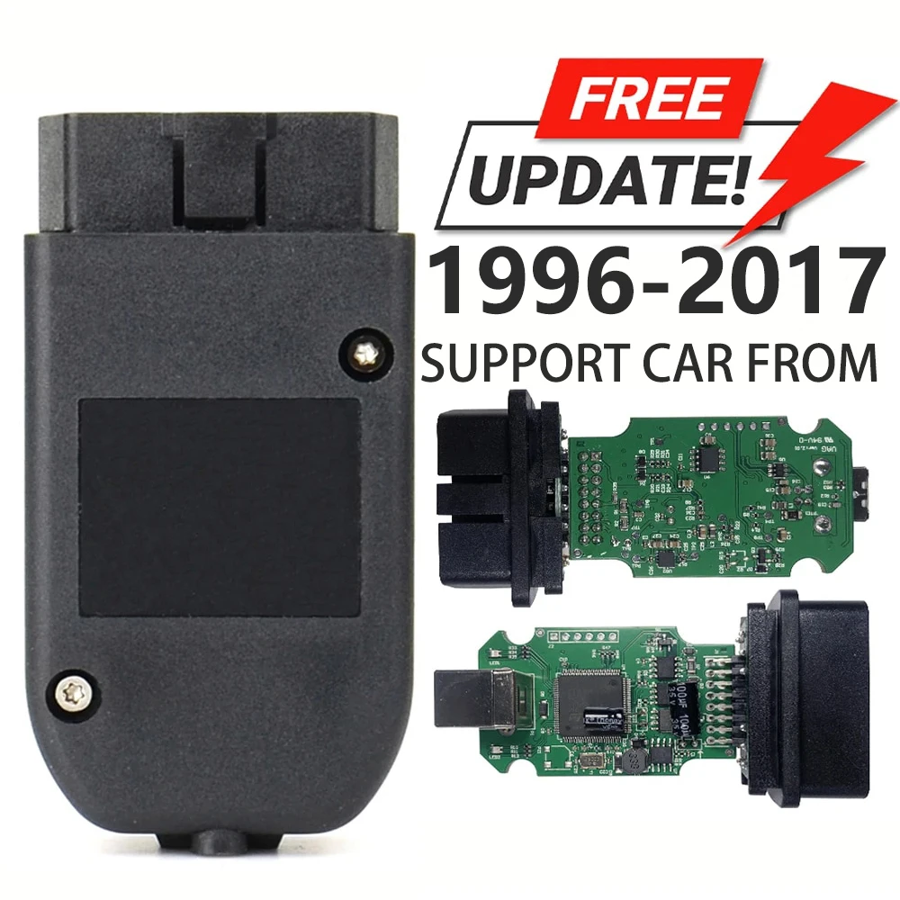New VCDS 25.3/24.7 VAG Scanner Tool Cable HEX V2 Wesheu VCDS VAG COM OBD2 Diagnostic Multi-Language Tool For Audi SKODA VW Car