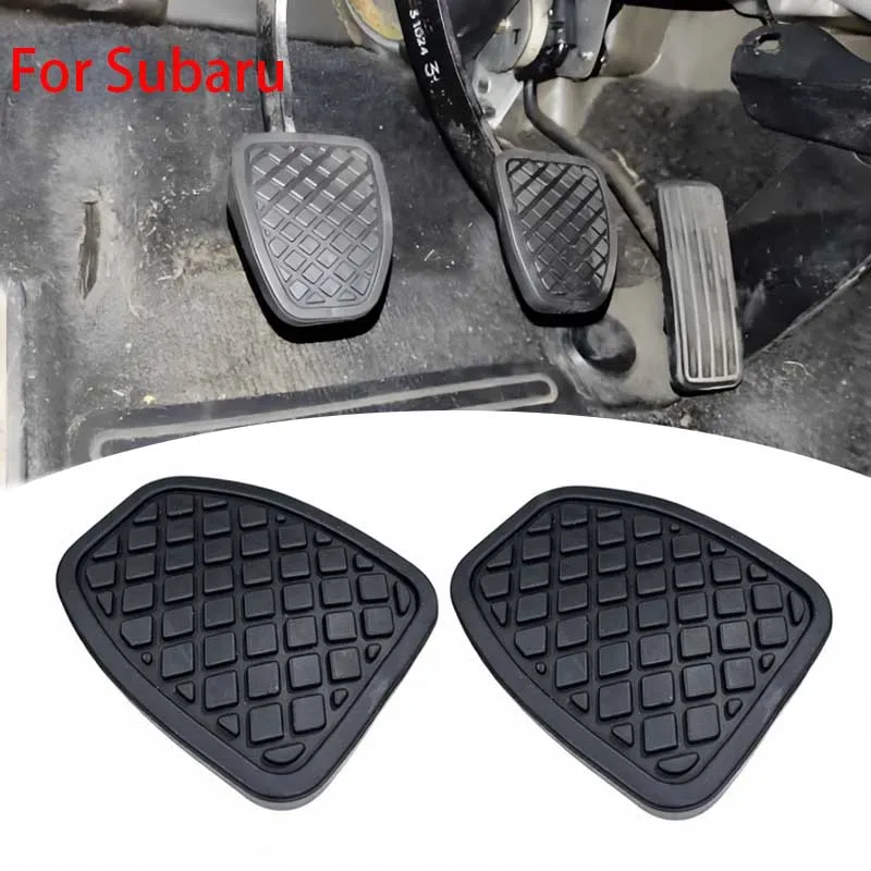 Brake & Clutch Pedal Pads Fit For Subaru Outback/Legacy 1990-2018 Impreza 2013-2018 Forester 1998-2018 Baja 2003-2006 | Non-Slip