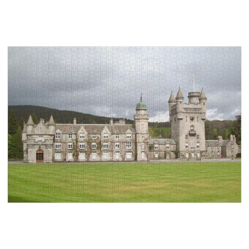 Balmoral Castle, Ballater, Aberdeenshire, Scotland, UK Jigsaw Puzzle Woods For Adults For Children Puzzle