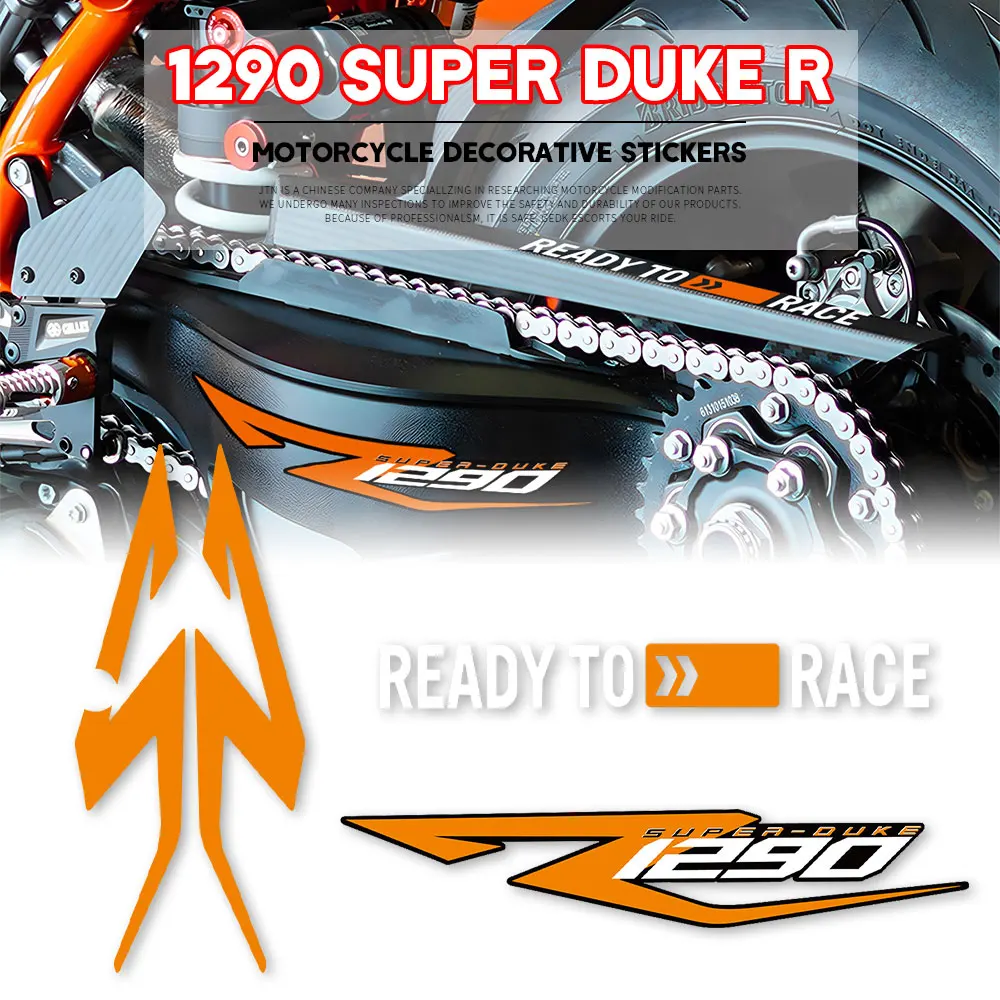 

For 1290 SUPER DUKE R 2018 2019 2020 2021 2022 Motorcycle Water Proof Decals Rocker an Chain Cover Stickers Water Proof Decals