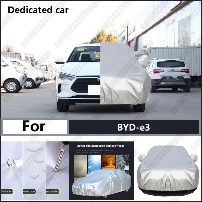 

For BYD-e3 Oxford cloth car cover for sun protection, rain resistance, and all season special car dust cover