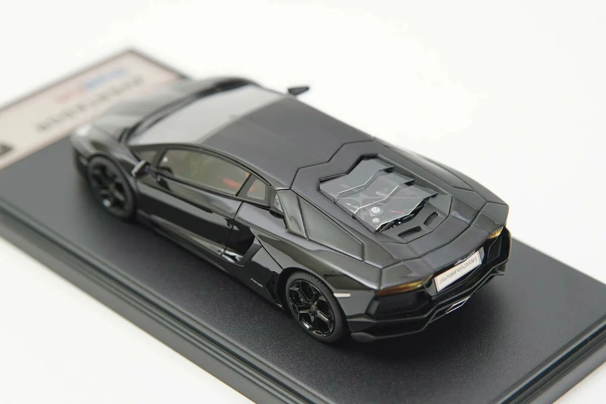 FA Frontart 1/43 Aventador LP700 ชิ้นของขวัญสําหรับเด็กคลาสสิกทําจากเรซิ่นสีดํา