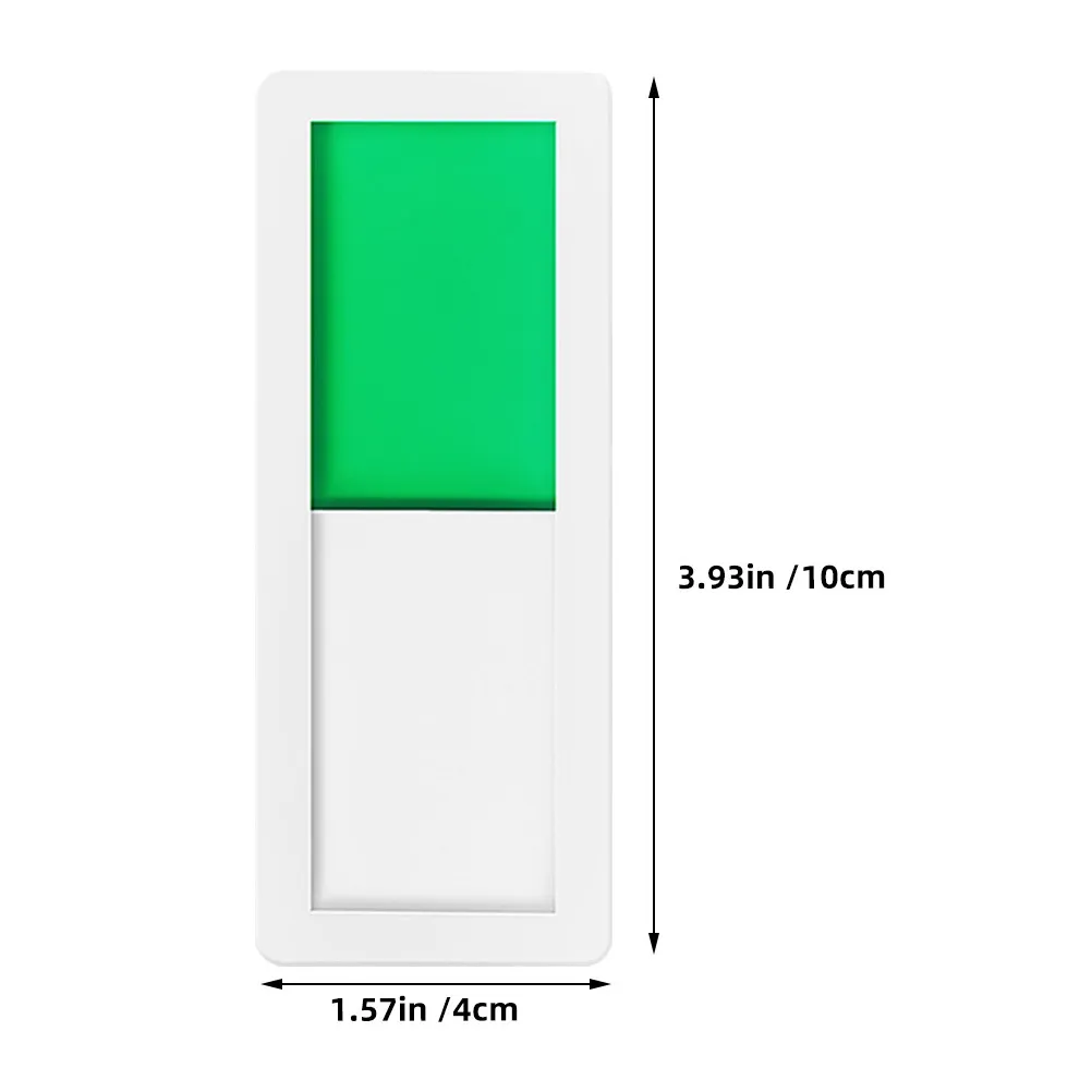 5Pcs Sliding Door Privacy Signs for Office Bathroom Home Hotel Restroom Occupied Vacant Status Indicators Office Restroom Slider