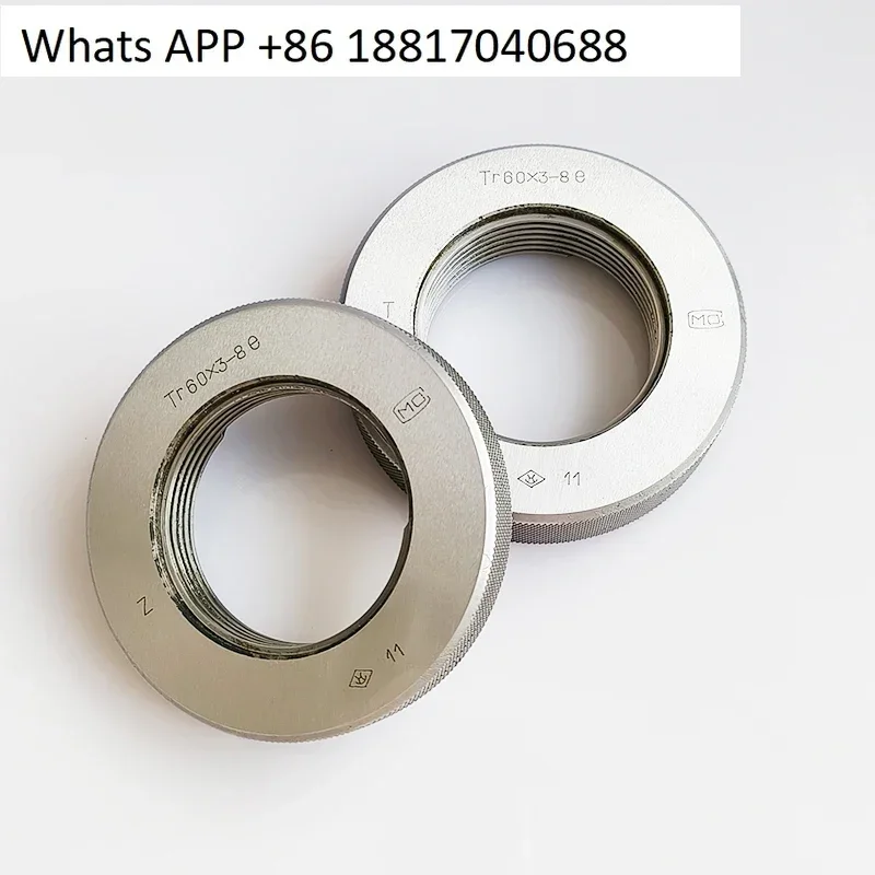 Thread  Trapezoidal Thread Pass Gauge Tr10 12 Trapezoidal Thread Plug Ring Gauge T Type