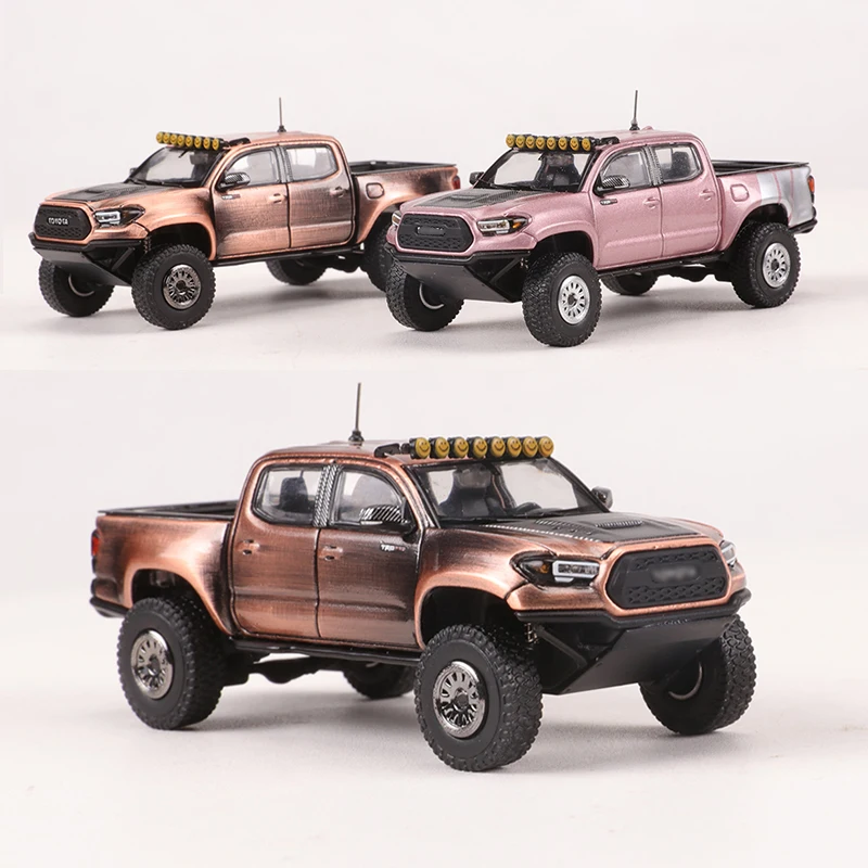 GCD 1:64 Tacoma TRD PRO Diecast Alloy Model Car Gifts Collection Display Ornaments