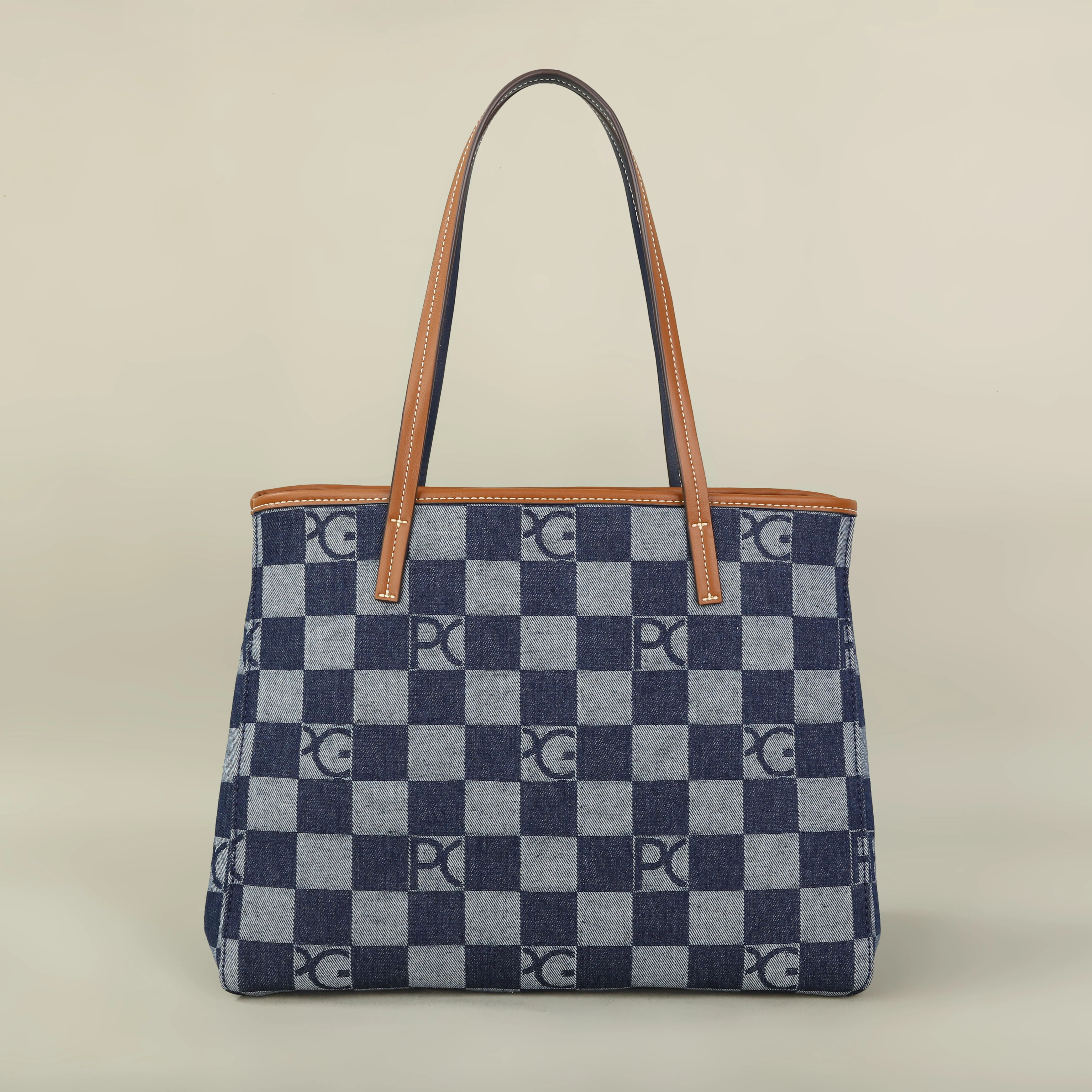 PG Lateinamerikanischer Europäischer Stil Damenhandtasche für den Alltag mit Multi-Cowboy-Splicing-Design, Modische Funktionale Große Kapazität Tragetasche – Detail 16