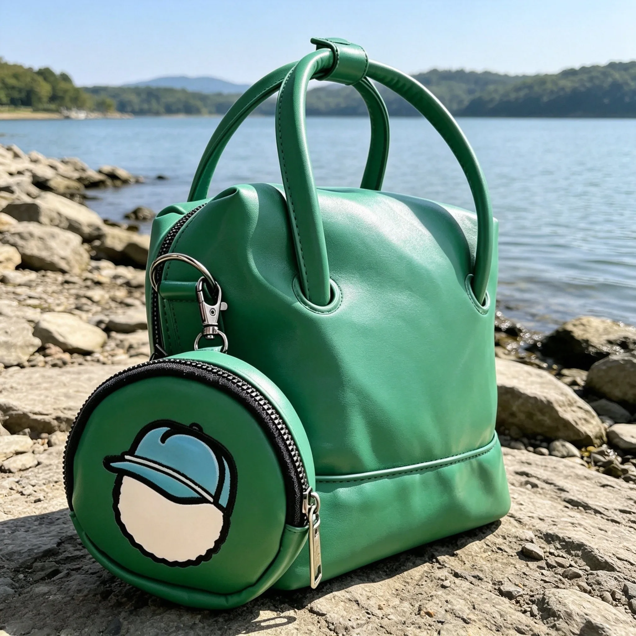 New Unisex Golf Handbag, Stylish Water Resistant Crossbody Bag for Golf Accessories Storage view 4