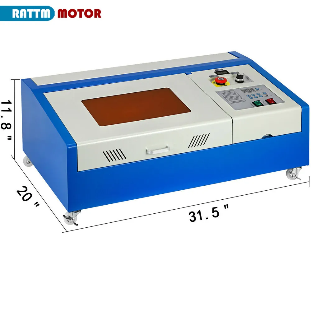 Upgrade 40W CO2 USB Laser Engraving Cutting Machine For Wood Acrylic Artwork Milling 220V Engraver