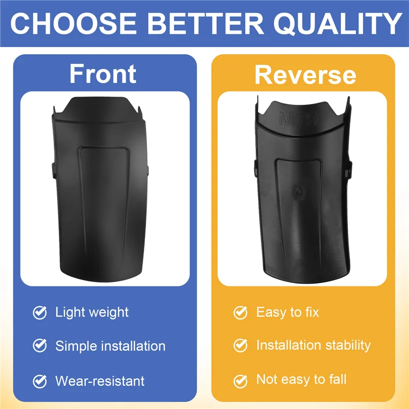 

Motorcycle Front Fender Fairing Accessories Mudguard Splash Guard Extension For MT-09 SP TRACER 9 GT XSR 900