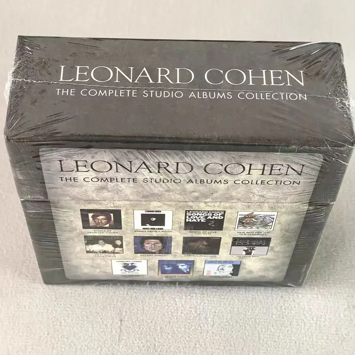 Ballad Leonard Cohen Music CD The Complete Studio Albums Collection Hallelujah 15pcs Music Record Cosplay Car Soundtracks Box