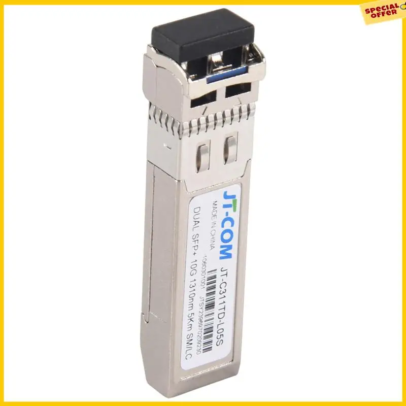 A25P 2X JT-COM 10G SFP + Modulo Duplex LC SFP Modalità Singola 5Km Modulo Fibra Ottica 1310Nm Per Switch Mikrotik/Huawei