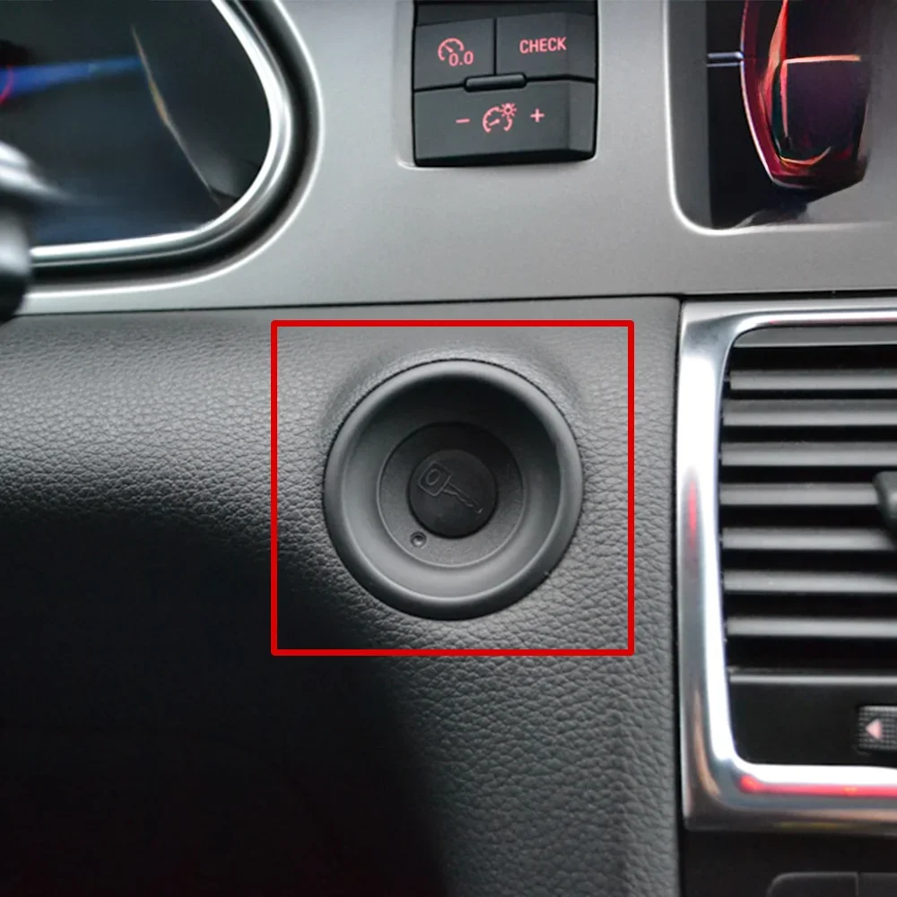 2x Ignition Switch Lock Barrel Key Hole Keyhole Cap Plug Clips New For Audi Q7 4L 2007 2008 2009 2010 2011 2012 2013 2014 2015