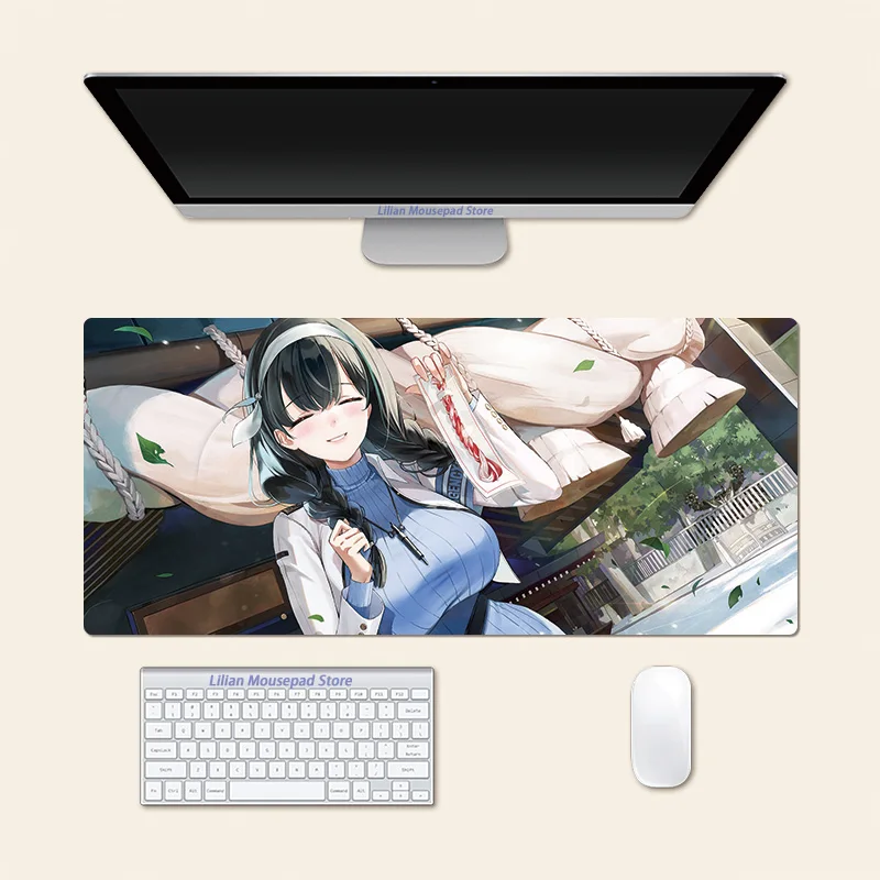 Mary Goddess Of Victory：Nikke Anime Large Mouse Pad PlayMat Office Mousepad Game Creative Desk Gaming Mat