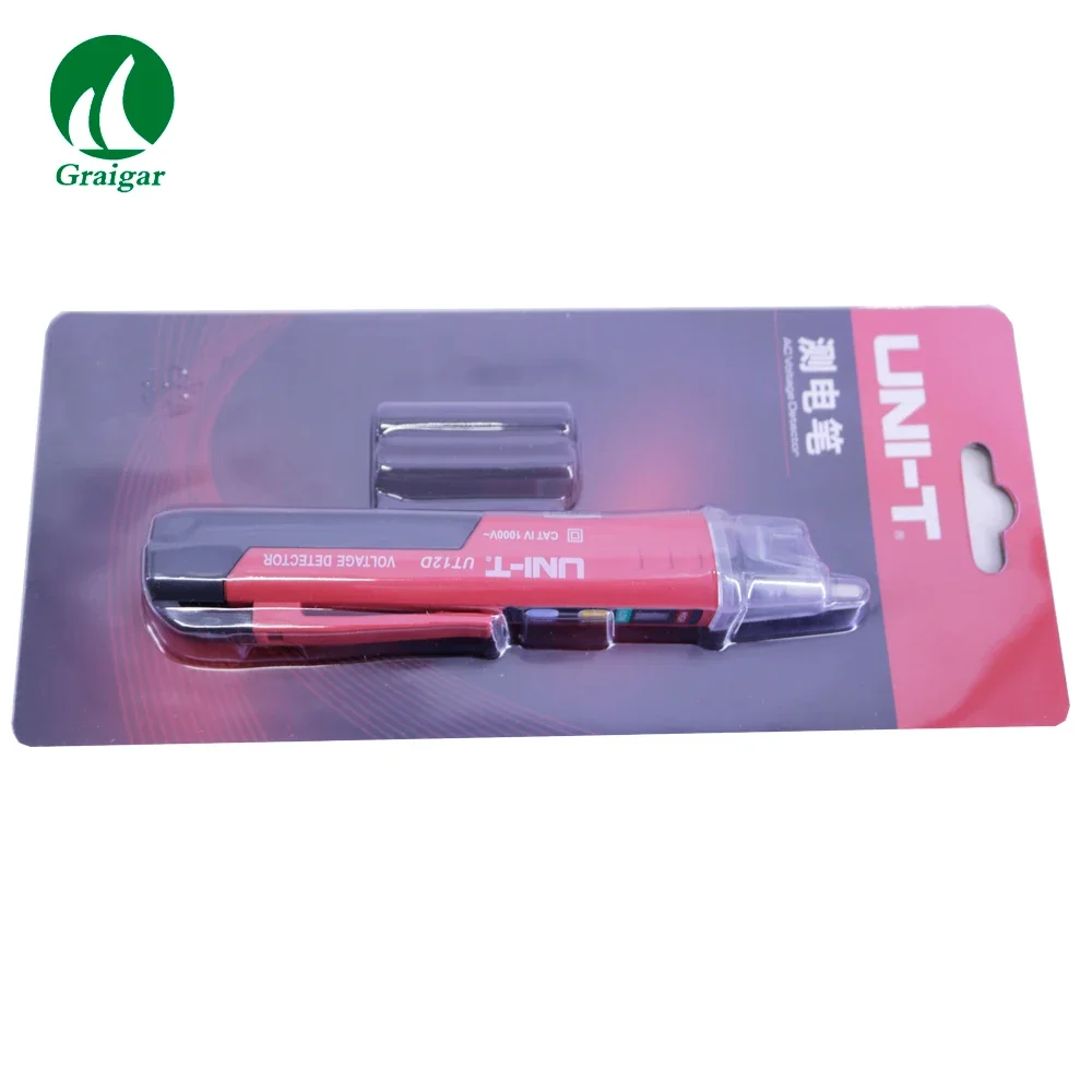 2026 UT12D 24V-1000V Precision Rod Power Supply AC Voltage Detector Pen Tester Meter Non-Contact Pencil Light Sensor Range 50/60