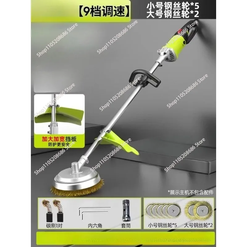 Electric Rust Remover Cement Small Hand-held Ground Marble Flat Grinding and Polishing Machine Water Grinding Machine
