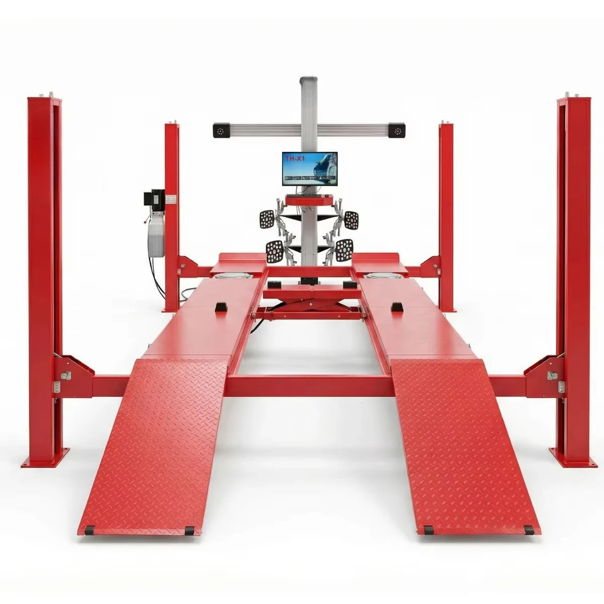 Tricar One Stop Shop for Garage 3D Wheel Alignment Tire Changer Tire Balancer Wheel Alignment Scissor Car Lift Full Set Combo