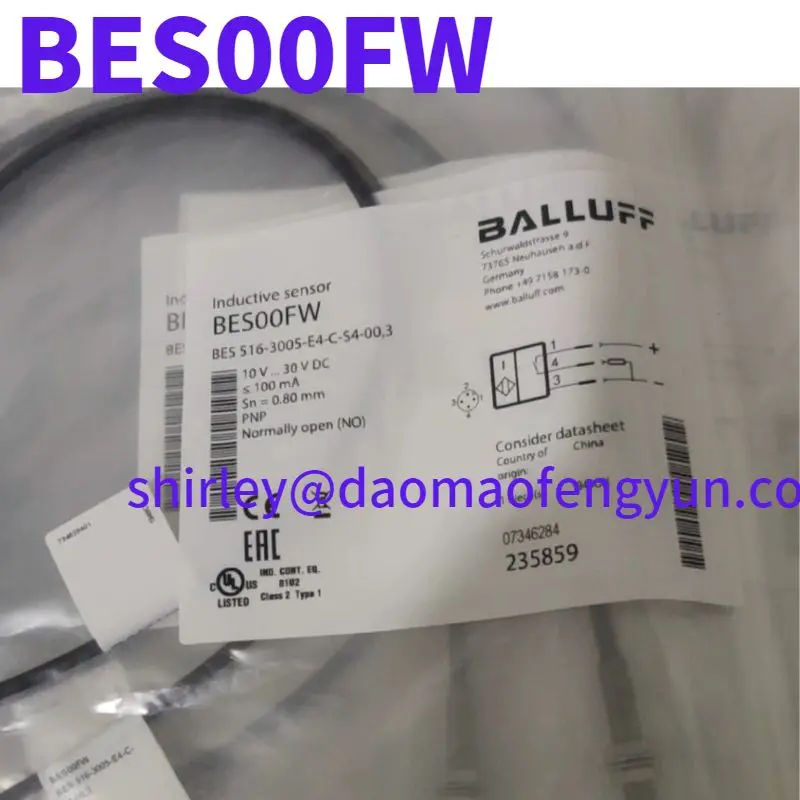 

Brand New BES00FW Proximity Sensor 516-3005-E4-C-S4-00,3 Original 5mm