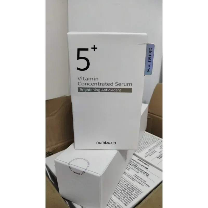 Numbuzin Number 5 Essence Liquid Ampoule Glutathione Traceless Small Black Bottle Moisturizing and Desalinating Spots Skin Care