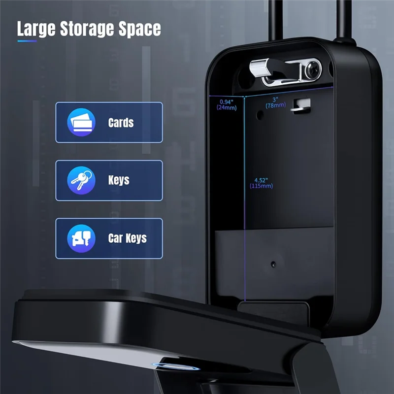 Smart Key Lock Box Wireless Lock Box Suitable For House Keys And Real Estate Agents