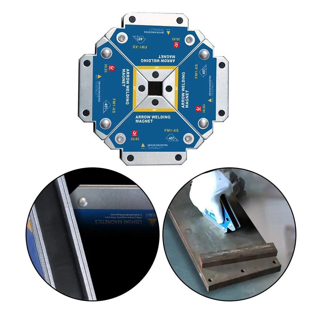 Soldagem magnética Titulares Substituição, Multi-Ângulo Ímã de solda, Solda Fixer, Posicionador, Suprimentos de solda, 4Pcs