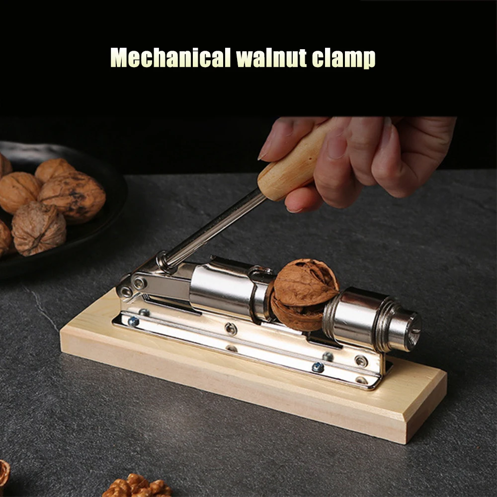 Almond Plier Nutcracker Clip Nut Hazelnut Pecan Heavy Duty Walnut Cracker Filbert Machine Sheller Gadget Kitchen Accessories