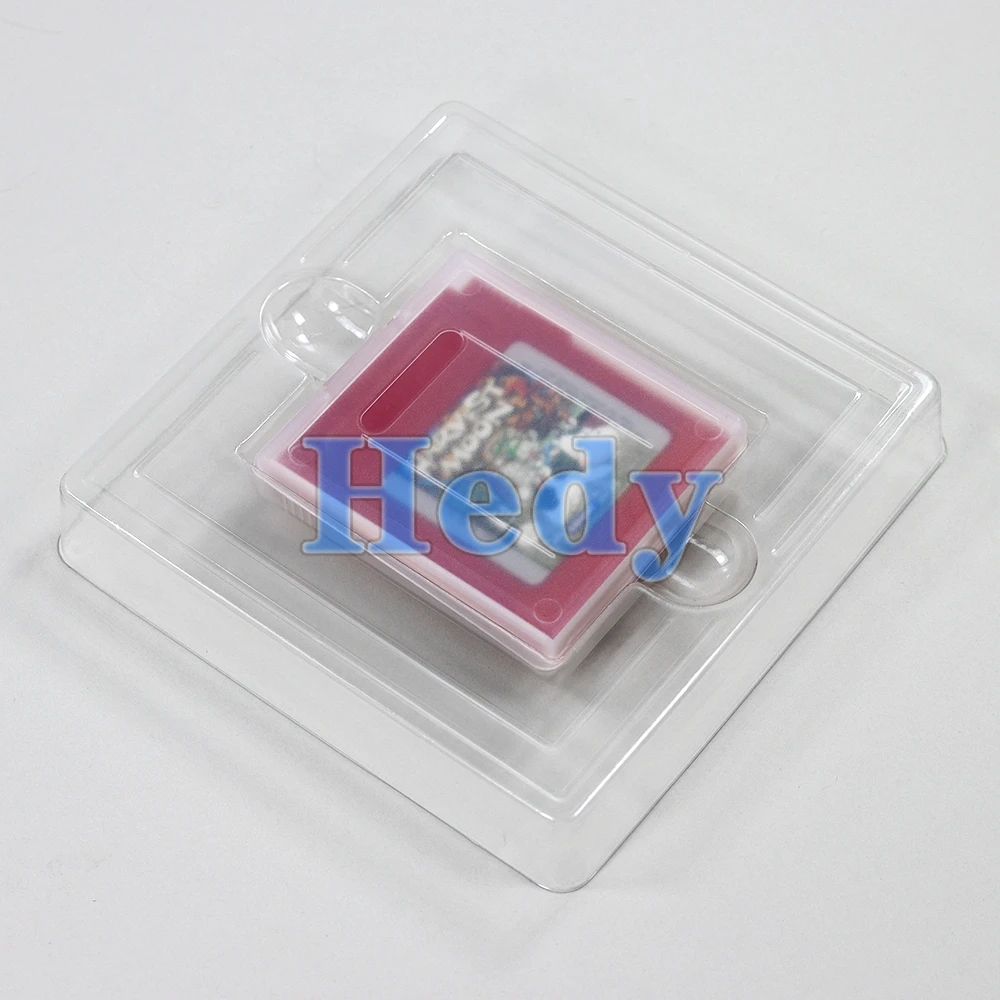 1 Uds. Para GB GBC caja de cartuchos de tarjetas de juego transparente Boxe insertar bandeja interior incrustación para Gameboy Color Mini Japón JP versión EE. UU. UE
