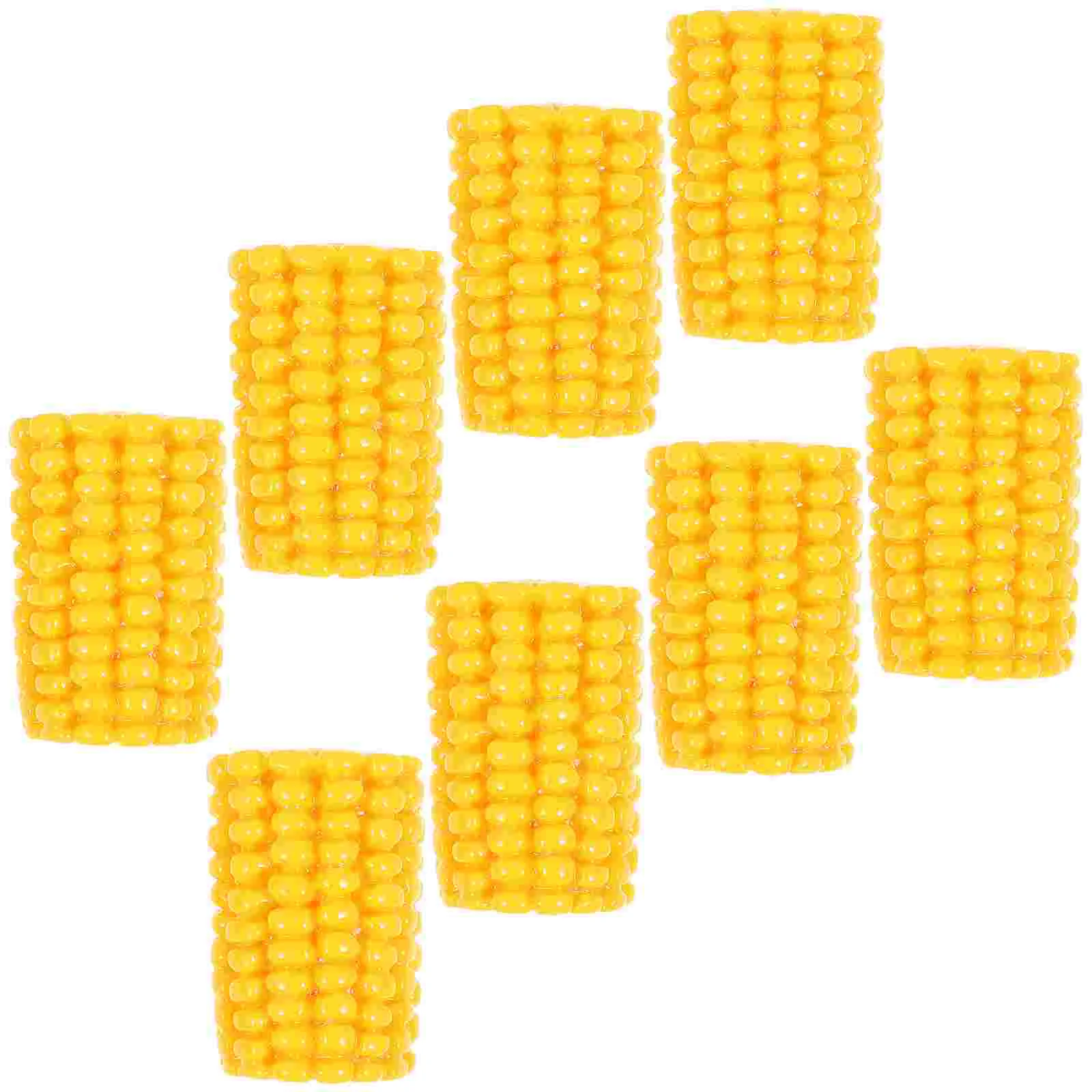 Decor Simulated Corn on The Cob Phone Shell Accessory Simulation Adornment Child Stickers Fall Decorations for Home