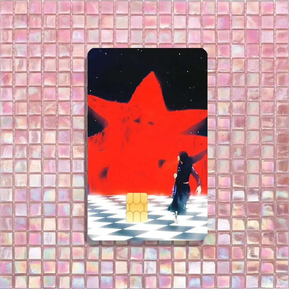 القرص الخيالي M-Magdalena B-Bay ملصقات الائتمان فيزا الخصم البنك بطاقة الشحن حافلة مترو ملصق مضاد للمياه ملصق الديكور