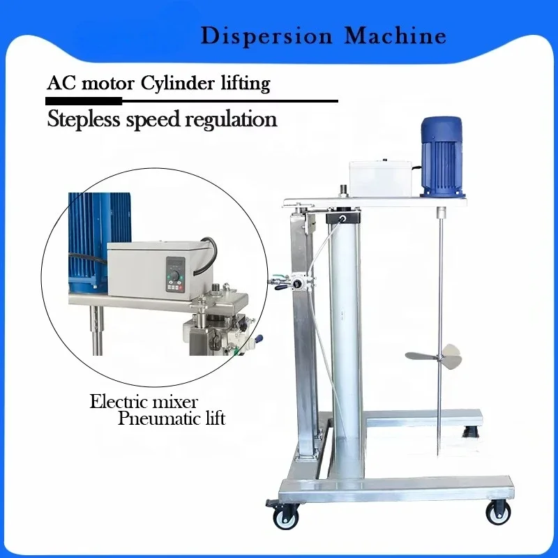 High-speed Dispersion Frequency Conversion Electric Mixier Dispersing Machine Juice Mixer Machine for Restaurant Fluid Blending
