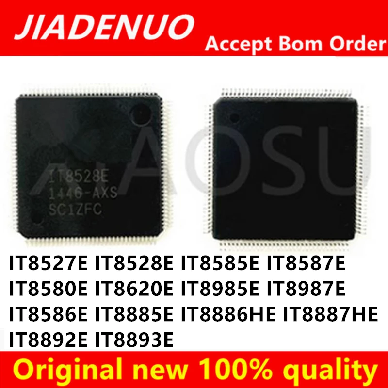 1pcs IT8527E IT8528E IT8585E IT8587E IT8580E IT8620E IT8985E IT8987E IT8586E IT8885E IT8886HE IT8887HE IT8892E IT8893E QFP-128