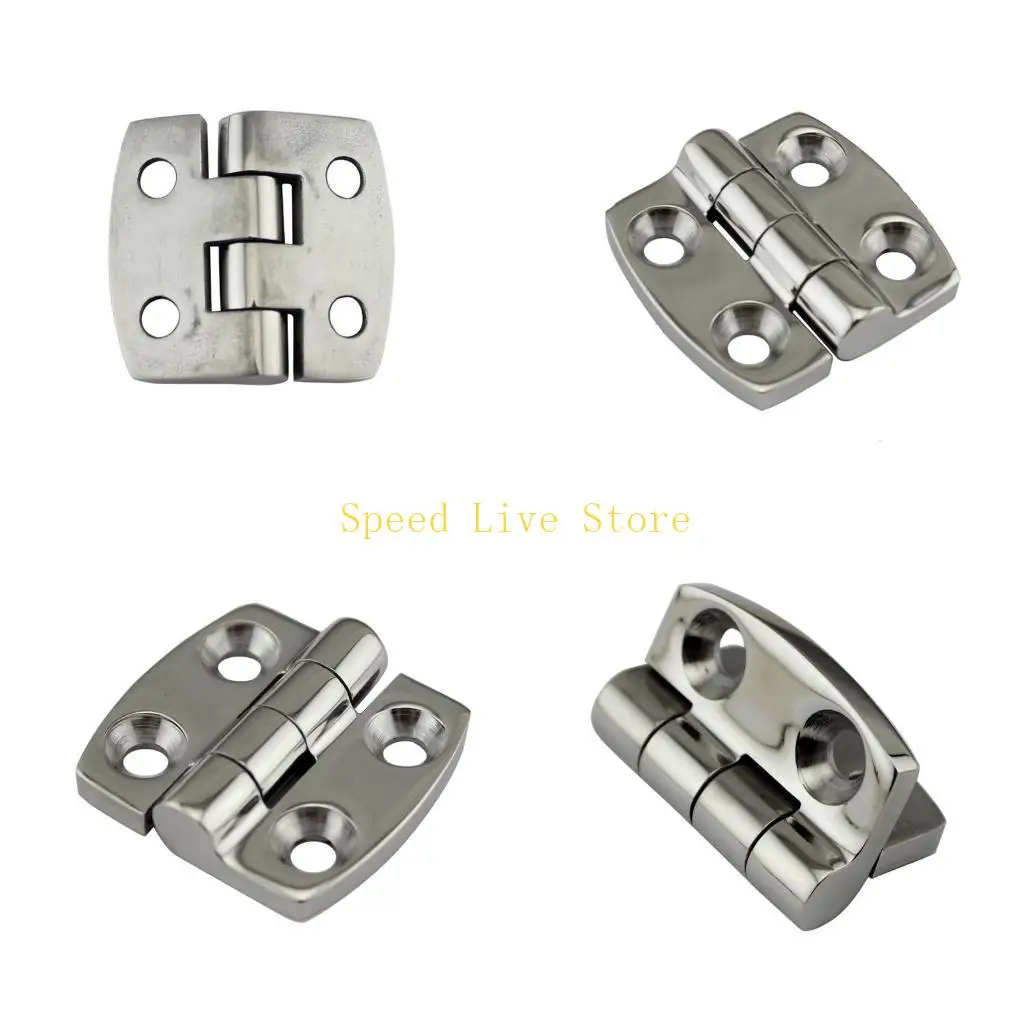 

547C Butt Door Hinge 38 x 40mm Stainless Steel Foldable Yacht Boat Marine
