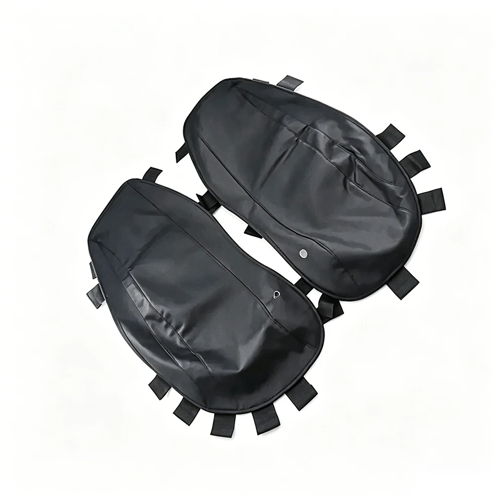 

Hard Saddlebag Lid Covers Guard Black Motorcycle Accessories For Harley TOURING CVO 121 Street Road Glide ST FLTRXSE FLHXSE 2024
