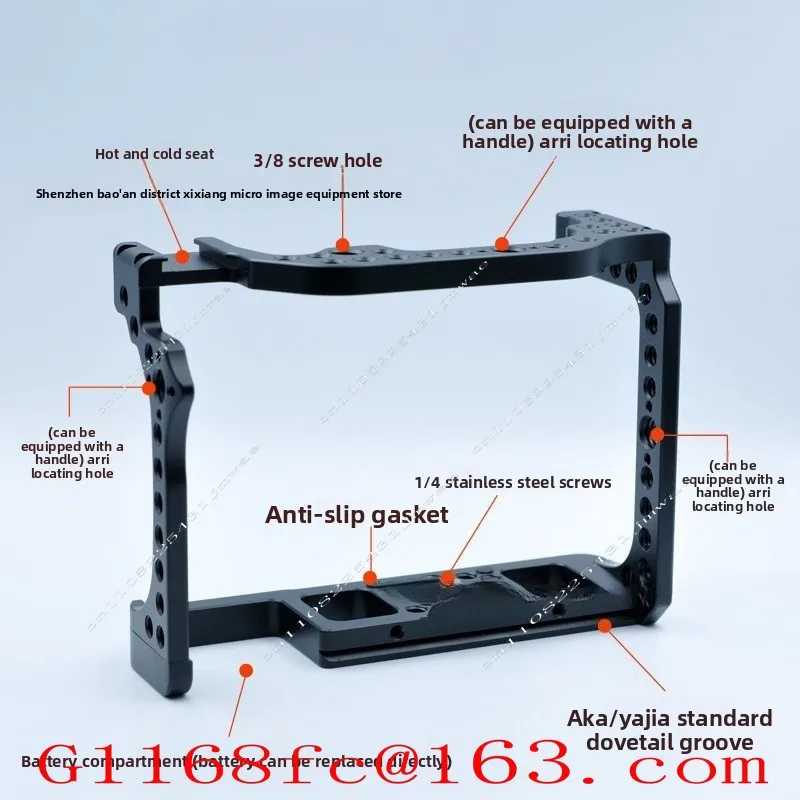 Micro-single Rabbit Cage Frame EOS-R Vertical Camera Accessories