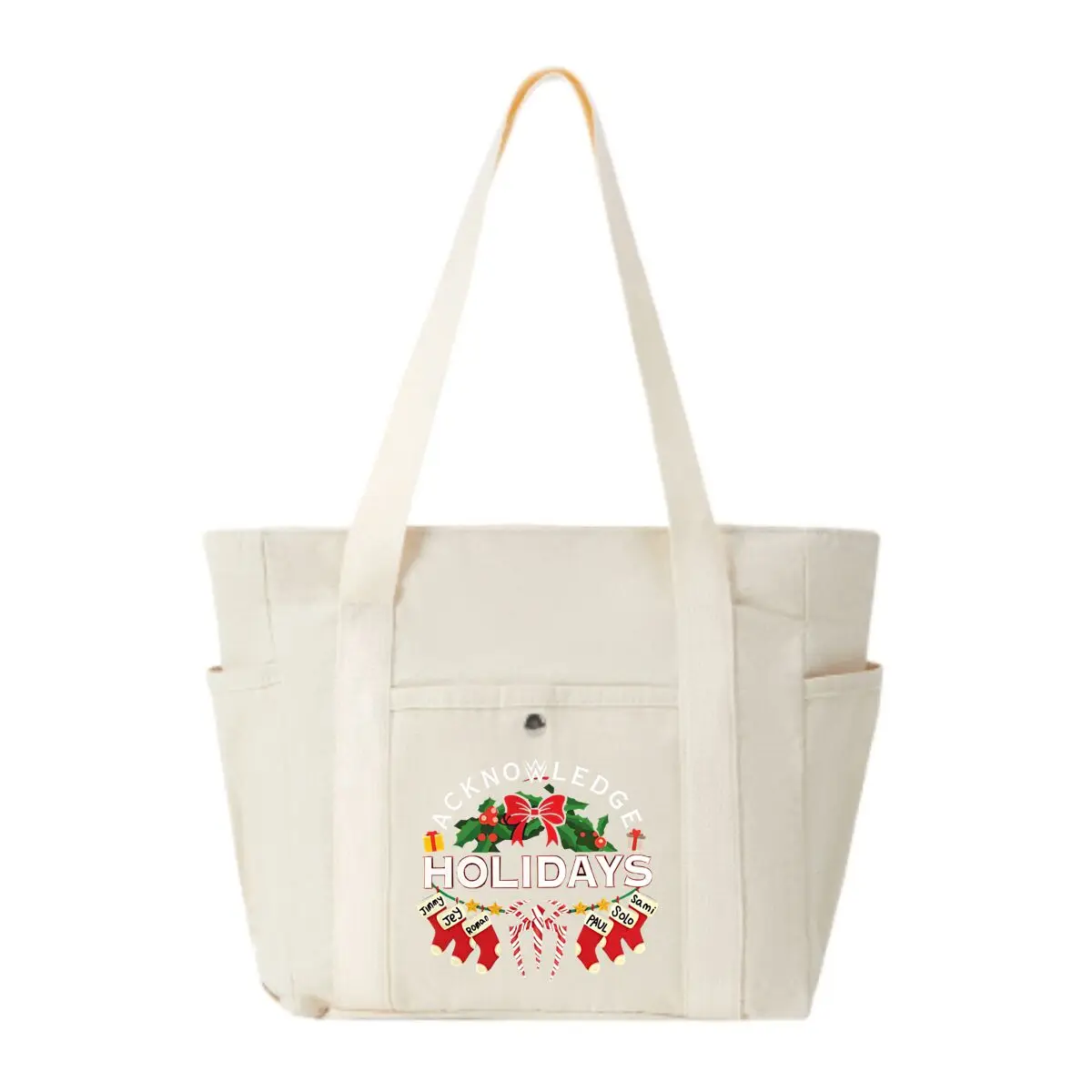 

Праздничные пришельцы, причудливые праздничные ксеноморфные дизайнерские холщовые сумки на плечо с несколькими карманами, сумка для покупок