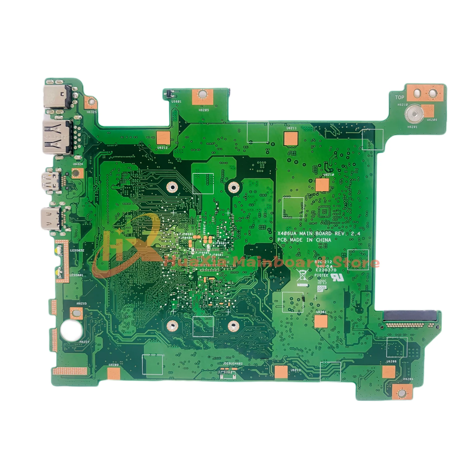 Imagem -04 - Placa-mãe do Portátil para Asus X406u X406ua S406ua K406ua V406ua X406uar Y406ua X406uas i3 i5 i7 8o 7o 4gb 8gb Ram