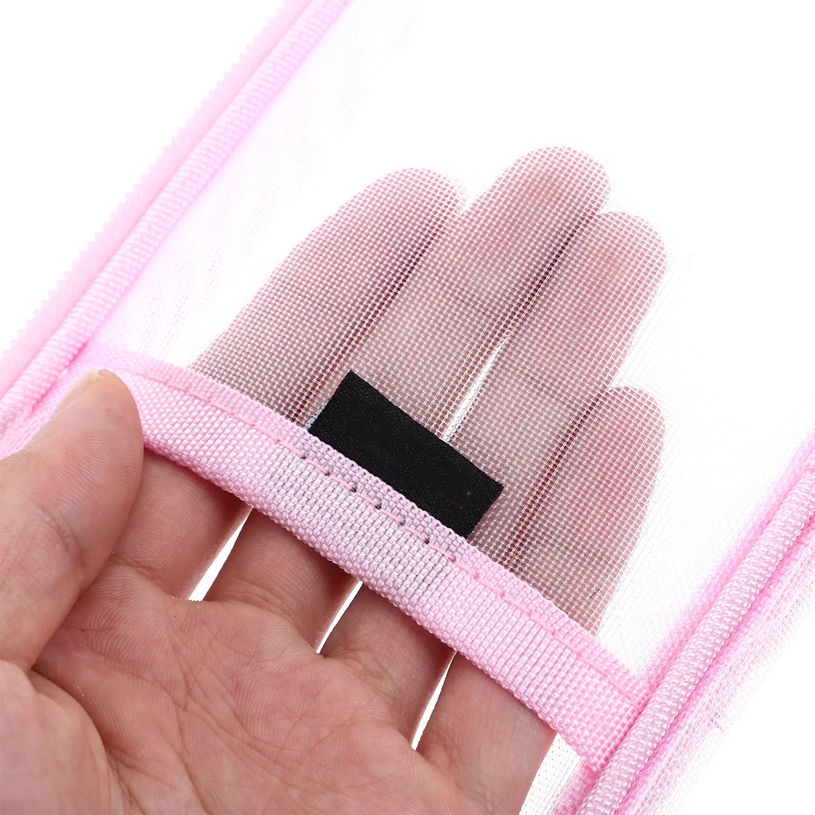 Large Capacity Pencil Bag Wear-Resistant Pencil Case Zipper Design Multi-Function Pen Makeup Brush Storage Stationery Organizer