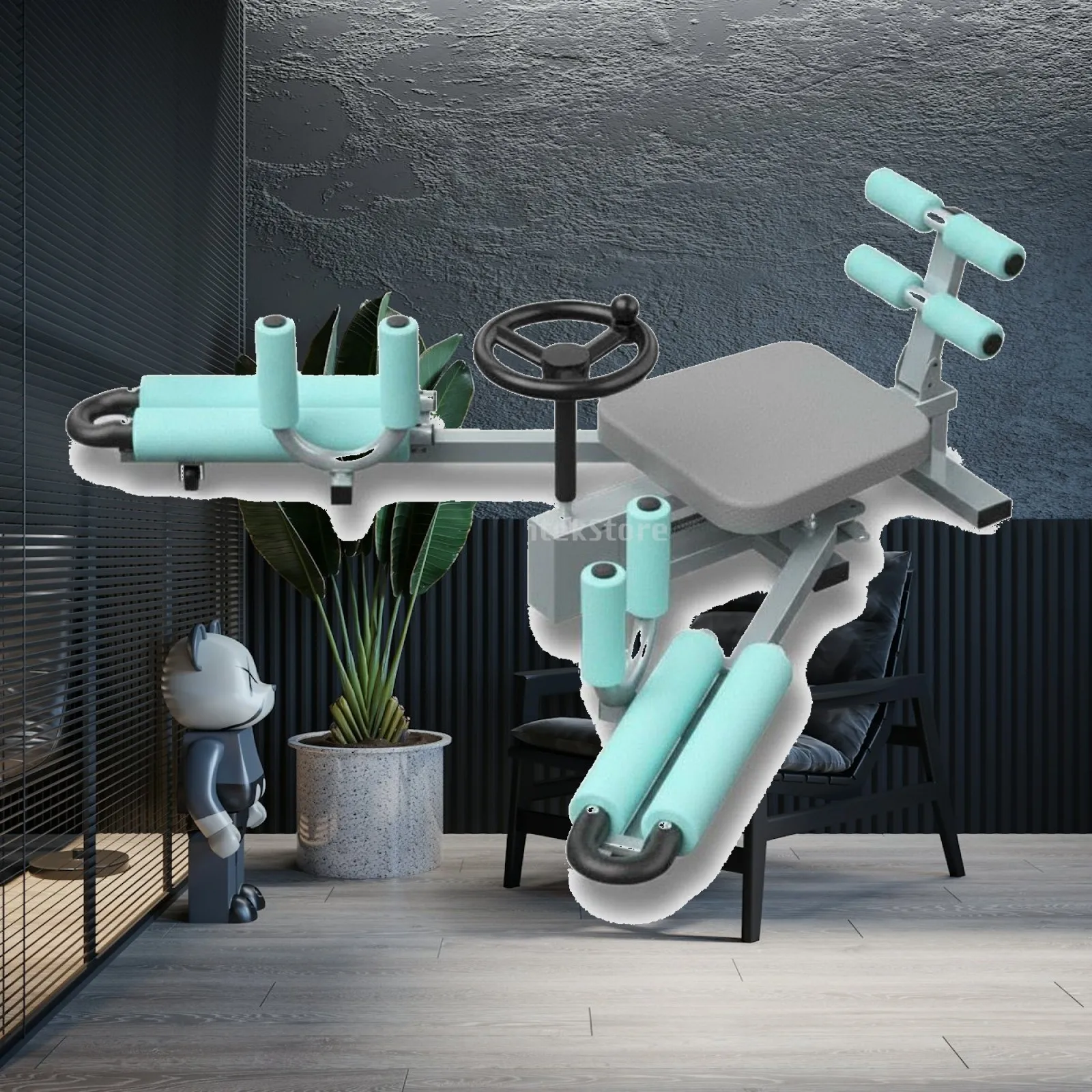 Yoga Fitness Trainer - Alat Latihan Fleksibilitas Portabel, Alat Peregangan