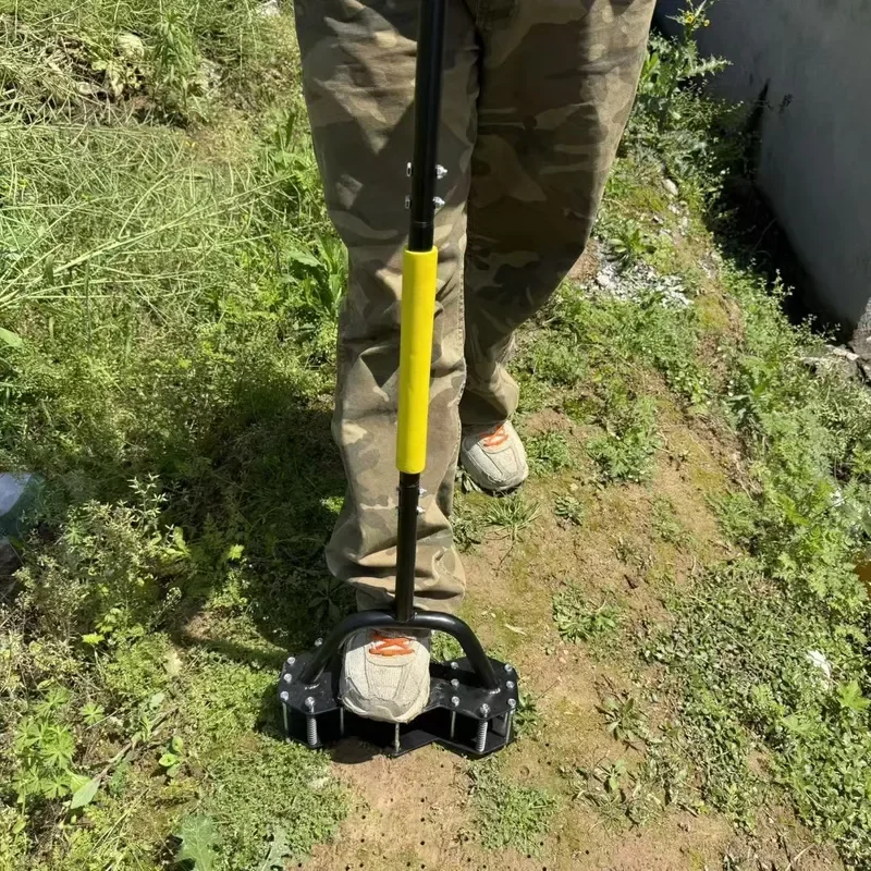 for Lawn Cutting Tools Manual Turner Orchard Aerator Garden Labor-saving Soil Punch Gardening Tools