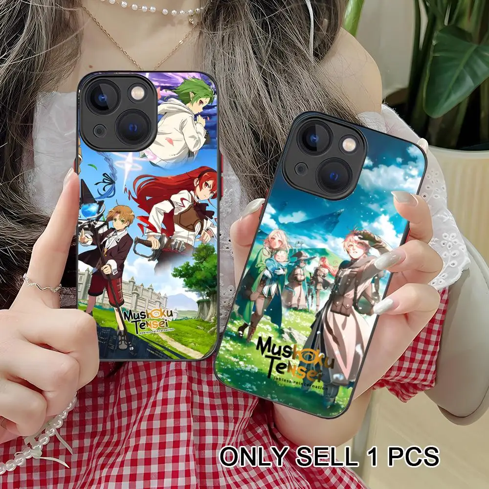 

Anime Mushoku Tensei Phone Case for iPhone 17 16 15 14 13 12 11 X XR XS Air Pro Max Plus Mini Skin Feel Cover