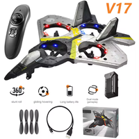 V17 RC Avión de Control remoto 2,4Ghz Control remoto avión de combate planeador EPP espumas juguetes RC Drones niños regalo Toys