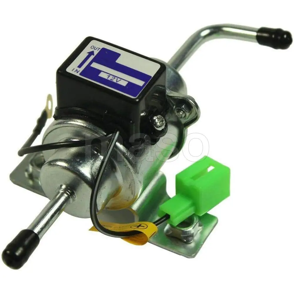 12V Universal Electric Fuel Pump EP-500-0 3-5 PSI Low Pressure Gas Diesel for Marine Truck Generator Tractor Carburetor