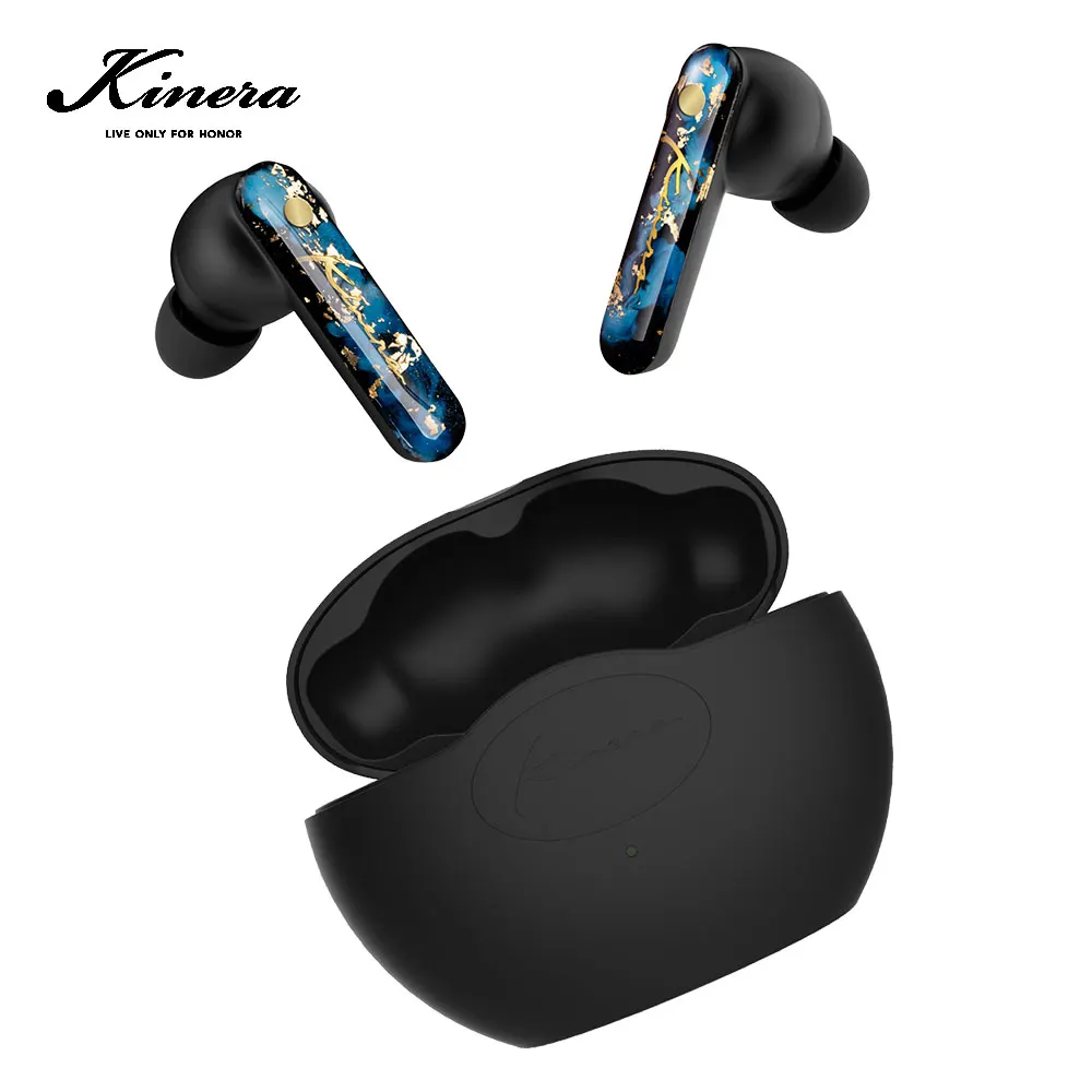 Kinera YH802 HIFI Bluetooth Headphone TWS Reduction Hybrid ANC-35db In-Ear Earphone True Wireless Noise Sport Music Earbuds