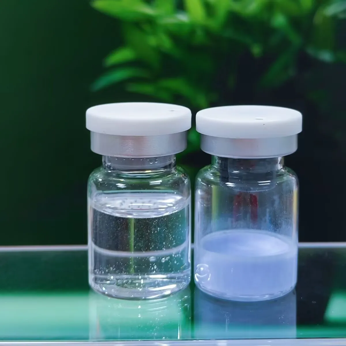 100mg GHK-Cu Blue Copper Peptide  Freeze-Dried Powder Skin Booster Deep Repair Brightening Hydrating Facial  Essence 80000U